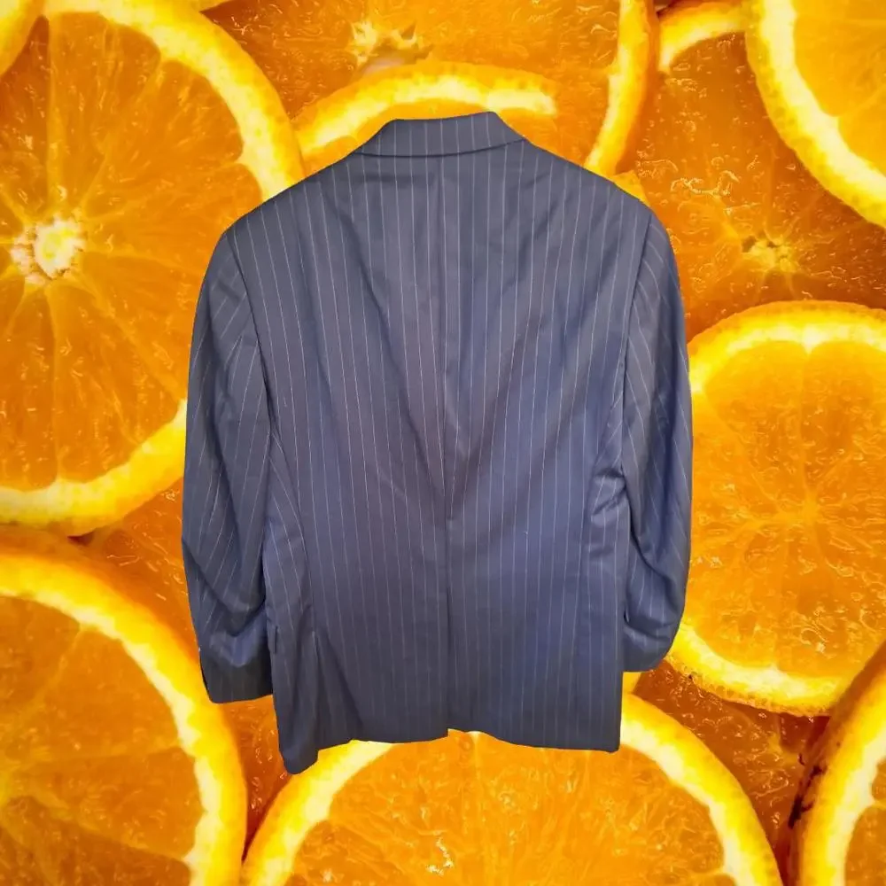 Lauren Ralph Lauren Blue Pinstripe‎ Blazer